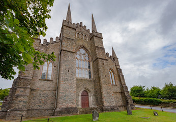 Down Cathedral at Downpatrick in Northern Ireland