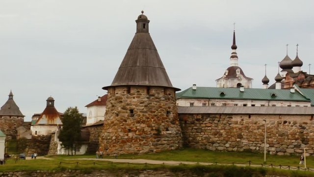 Solovetsky Monastery Exterior Pan