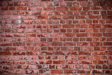 Old brick wall background