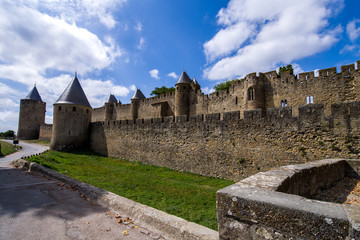 Fototapeta na wymiar Citée de Carcassonne
