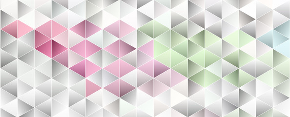 Obraz premium Triangular 3d, modern background