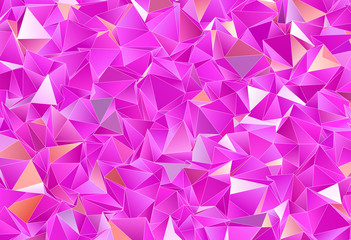 Fototapeta premium Abstract Low-Poly triangular modern background