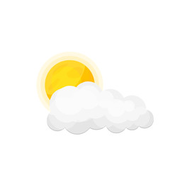 Vector illustration of weather and climate symbol. Collection of weather and cloud vector icon for stock.