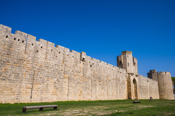 Rempart du château d'Aigues- Mortes