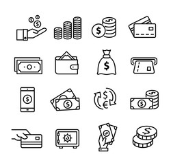 Money Icons Set
