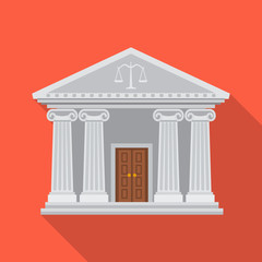 Fototapeta premium Vector design of law and lawyer symbol. Collection of law and justice vector icon for stock.