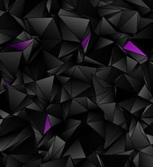 Obraz premium Triangular 3d, modern background