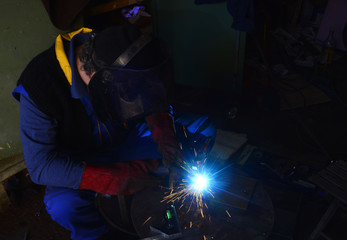 welder at work