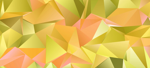 Obraz premium Abstract Low-Poly triangular modern background