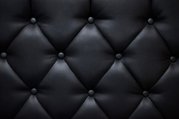 Black color sofa texture