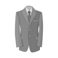 Vector design of man and clothing icon. Collection of man and wear stock vector illustration.