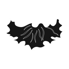 Vector design of burger and sandwich symbol. Set of burger and slice stock symbol for web.