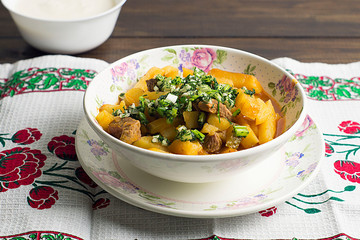 Azu in Tatar from beef