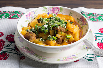 Azu in Tatar from beef