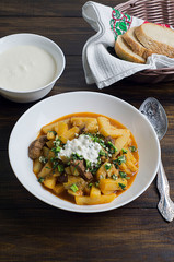Azu in Tatar from beef
