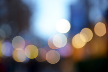 abstract lights bokeh background