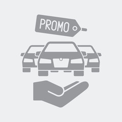 Automotive special offer icon