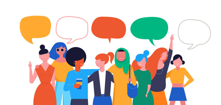 International Women s Day. Vector illustration, card, poster, flyer and banner.