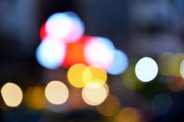 abstract lights bokeh background