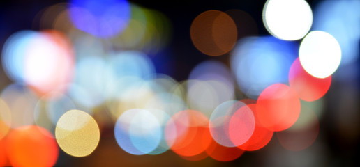 abstract lights bokeh background