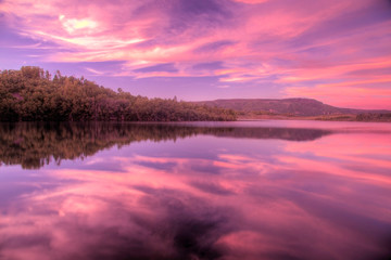Fototapeta premium Kolob Reservoir