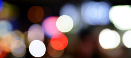 abstract lights bokeh background