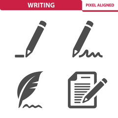 Writing Icons