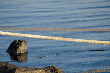 Rope in The Sea