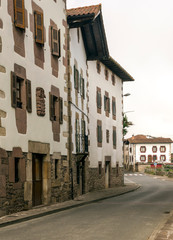 Fototapeta na wymiar Houses in the Camino de Santiago