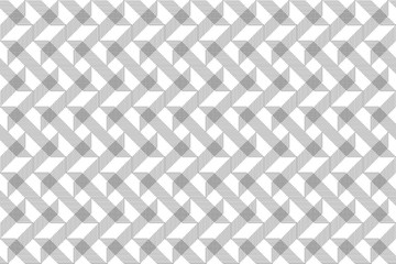 Seamless, abstract background pattern made with thin lines forming parallelogram shapes. Modern vector art.
