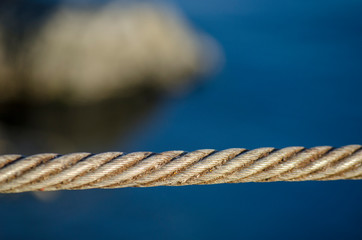 Rope in The Sea