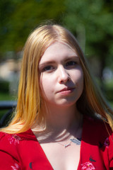 Obraz premium Portrait of beautiful girl