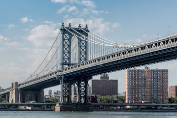Fototapeta na wymiar Manhattan Bridge NYC