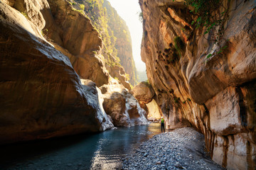 Amazing view of Goynuk canyon, Antalia, Turkey. Landscape photography