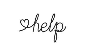 help label isolated icon