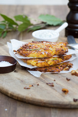 Austrian style potatoes Rösti