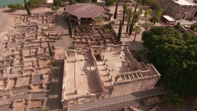 Capernaum synagogue, Israel