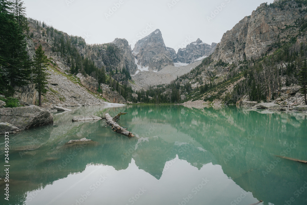 Wall mural Turquoise Lakes