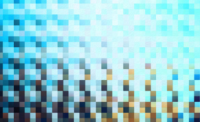 Abstract square blocks shapes gradient pattern background