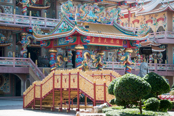 Fototapeta premium THAILAND CHONBURI ANG SILA CHINESE TEMPLE