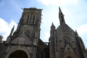 Fototapeta na wymiar Kirche in Locronan, Bretagne