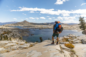 Fototapeta premium Backpacking