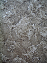 Декоративная венецианская штукатурка на стене. Фон. Дизайн интерьера.