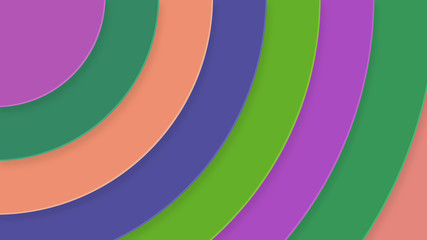 Obraz premium Background in paper style. Abstract colorful background.