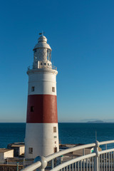 Fototapeta na wymiar Lighthouse in Gibraltar in Spain