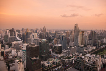 THAILAND BANGKOK CITY SKYLINE CRU ROOFTOP BAR
