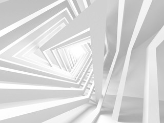 Fototapeta premium Abstract Modern White Architecture Background