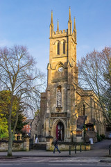 Fototapeta na wymiar Church in Banbury, England.