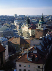 Lublin city, Poland - obrazy, fototapety, plakaty