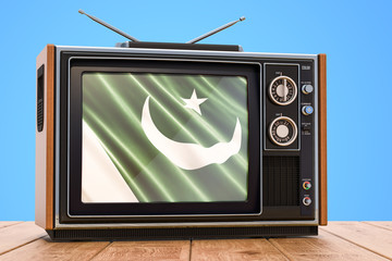 Pakistani Television concept, 3D rendering